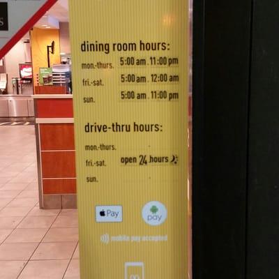 Store hours