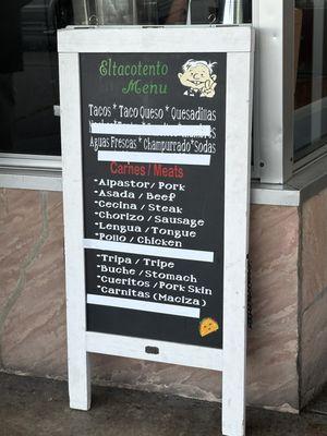 Eltacotento menu .