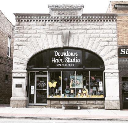 A building that has stood tall since 1903. First a Lowell National Bank and now a salon filled with hair, skin, and nail professionals.