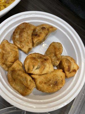 Fried Dumpling (not chicken, I believe it's pork)