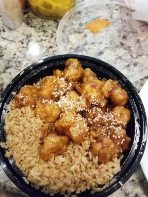 Sesame chicken