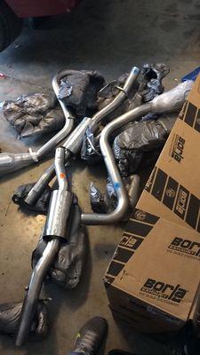 Borla Exhaust for a Mustang Cobra