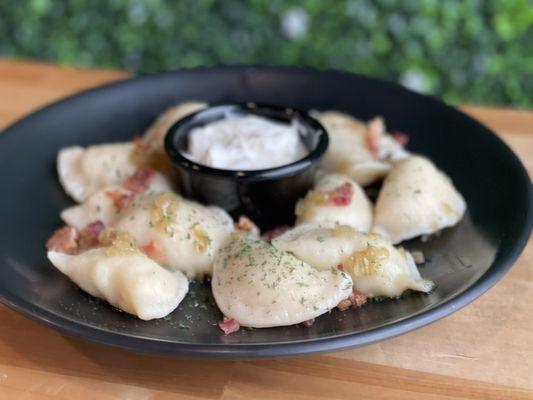 Potatoes varenyki ( pierogi)