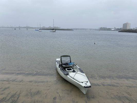 Freshly tuned up mirage drive ready to hit the water