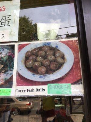 Curry Fish Balls $4 for 12 pieces