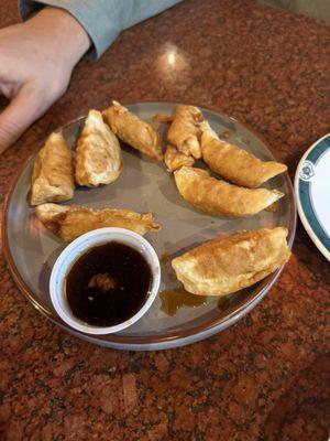 Deep fried wontons