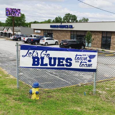 Faszold Service Company Blues Banner