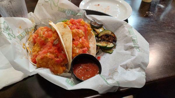 Boom boom shrimp tacos