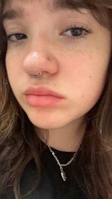 septum piercing