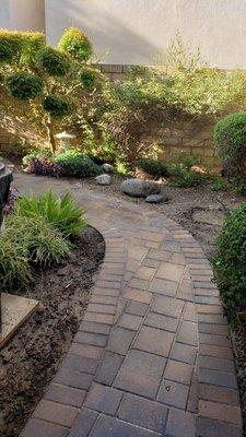 Project in Studio City- Pavers