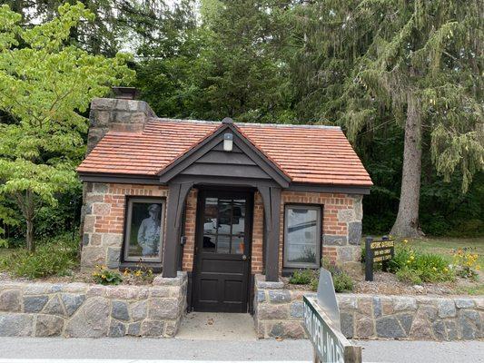 Original entrance check station.  Love the brick work throughout the Park.