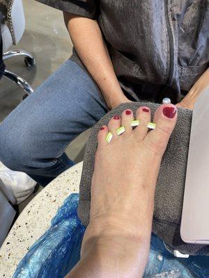 Pedicure what fun