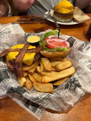 Main Street Club Burger