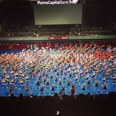 NCA cheer camp taking over Moody