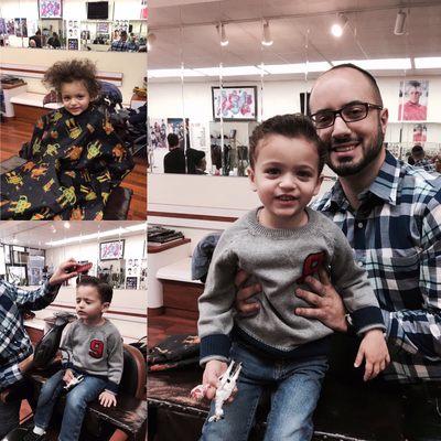 First time haircut after 3 years of growth. Ellan know how to get it done.