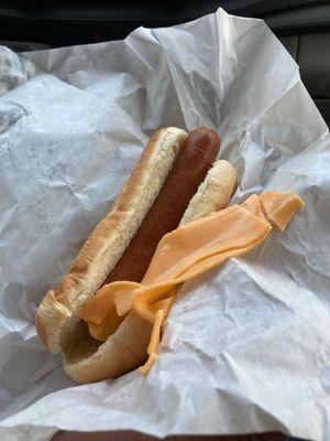 This is a supposed Cheese Dog.