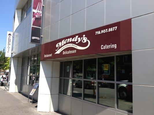 Mendy's Deli in Crown Heights is one of the best Kosher Restaurants.  Now added A Bistro private seating.   Good Job Shmuly Levy