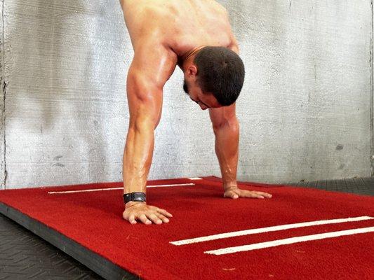 Freakin Fitness HandStand Wall Walk Exercise