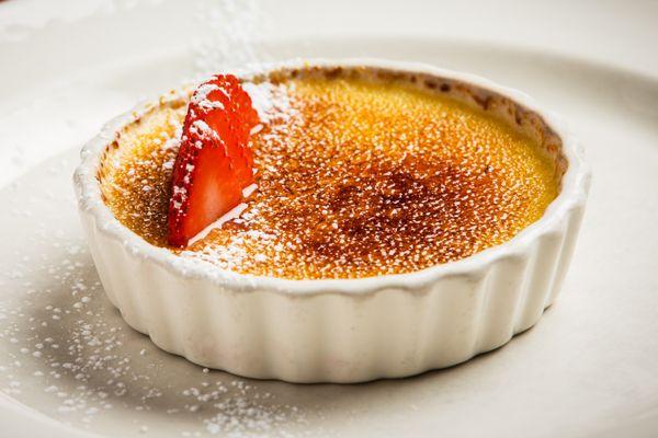 White Chocolate and Vanilla Creme Brulee