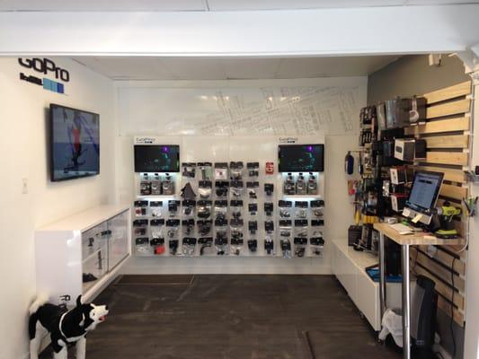 We have a HUGE selection of GoPros and GoPro accessories!