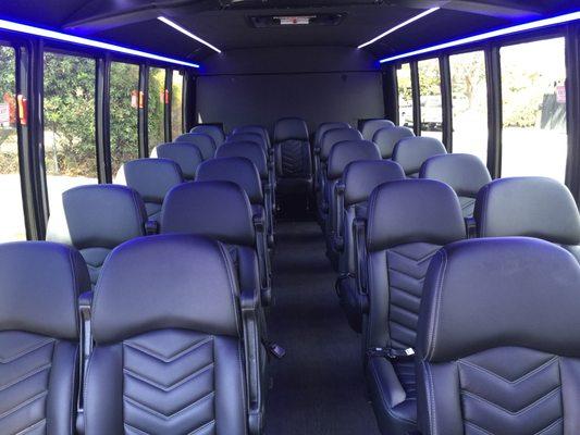 20-25 passenger party bus