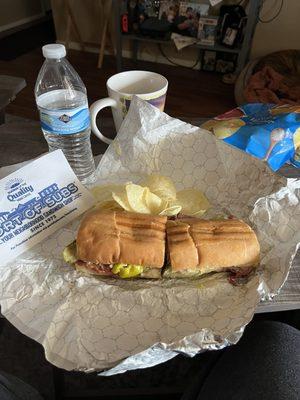 Hot Pastrami and Swiss,