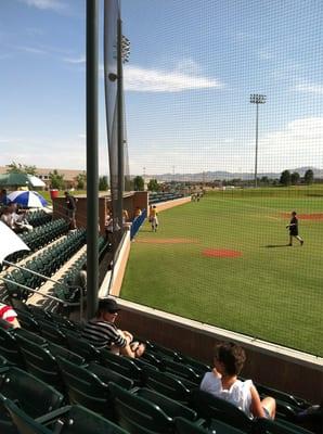 Jakes baseball game. Go Colts!!!