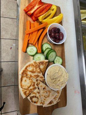 Food - Hummus plate