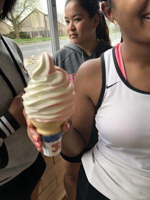 Teaberry vanilla twist