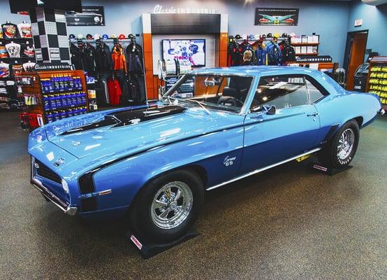 Classic Industries Showroom & 69 Dick Harrell Camaro