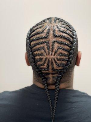 Men braids by Tanisha