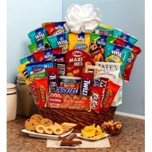 All kind of gourmet and fruit baskets