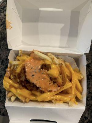 Animal style fries