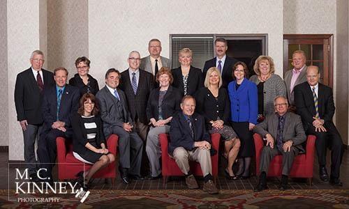 Corporate meetings held in Appleton are the perfect opportunity for group images of the board of your organization.