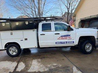 One of several Fleet Trucks after a bath