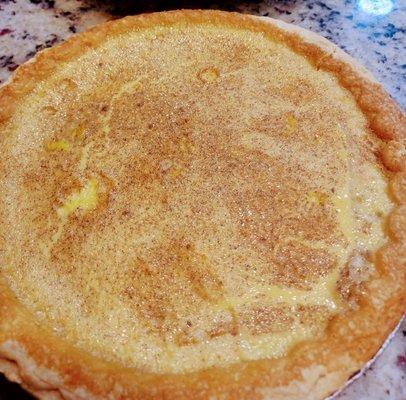 Our fabulous custard pie