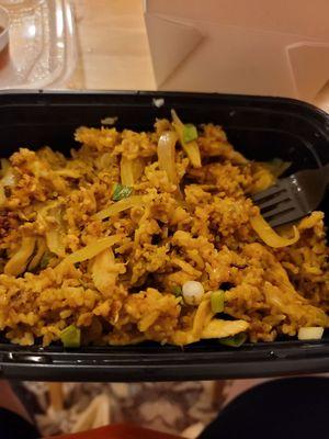 pineapple fride rice with chicken 5 stars