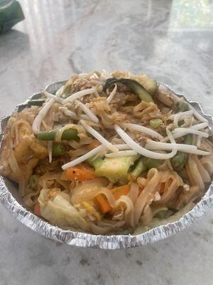 Pad Thai with veg and tofu