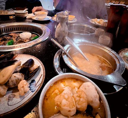 Hot pot and BBQ - Incredible feast!