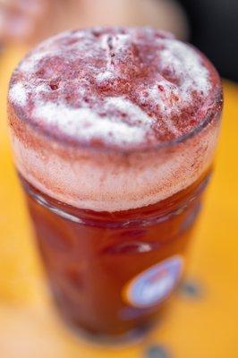 Mixed Berry Radler ($10/0.5L)