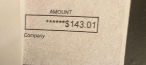 This is the refund amount. I got back out of $596.57