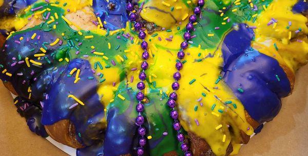 Mardi Gras King Cake