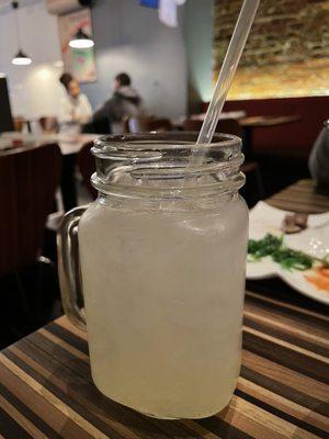 Korean pear punch