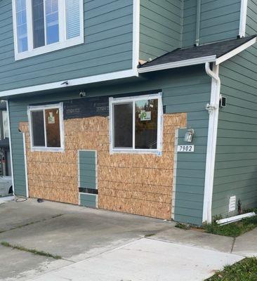 Converting a living room out of a garage