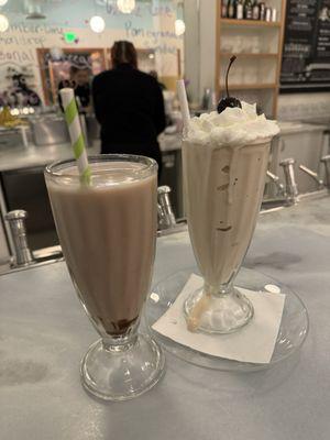 Egg cream, shake