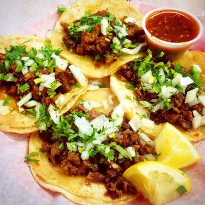 Carne asada tacos