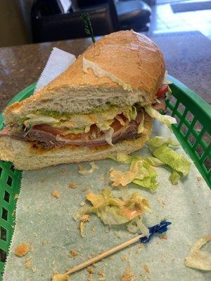 Roast Beef Chipotle Sandwich