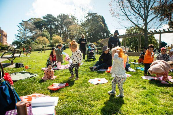 Outdoor Music & Movement class