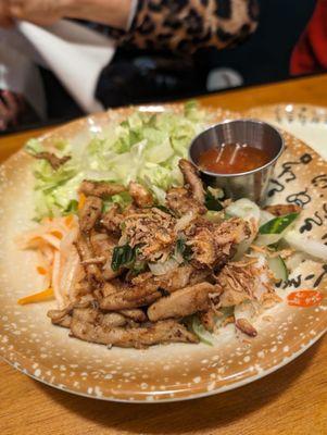 Vermicelli with Shredded Chicken