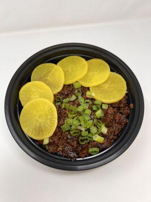 Minced Pork Rice Bowl